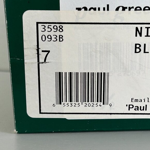 Paul Green Womens Blush Leather Pointed Toe Nicki Asymmetrical Pump Size 4 1/2 - Picture 15 of 16